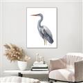Picture of Egret II  _GroupedProduct_Rectangle_Portrait_Canvas_Framed_