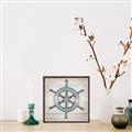 Picture of Ship Wheel  _GroupedProduct_Square_Canvas_Framed_