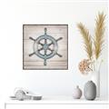 Picture of Ship Wheel  _GroupedProduct_Square_Canvas_Framed_