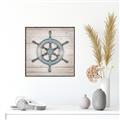 Picture of Ship Wheel  _GroupedProduct_Square_Canvas_Framed_