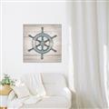 Picture of Ship Wheel  _GroupedProduct_Square_Canvas_Framed_