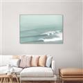 Picture of Green Waves _GroupedProduct_Rectangle_Landscape_Photography _GroupedProduct_Rectangle_Landscape_Canvas_Framed_