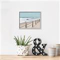 Picture of Beach Fence _GroupedProduct_Rectangle_Landscape_Photography _GroupedProduct_Rectangle_Landscape_Canvas_Framed_