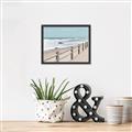 Picture of Beach Fence _GroupedProduct_Rectangle_Landscape_Photography _GroupedProduct_Rectangle_Landscape_Canvas_Framed_