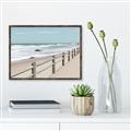 Picture of Beach Fence _GroupedProduct_Rectangle_Landscape_Photography _GroupedProduct_Rectangle_Landscape_Canvas_Framed_