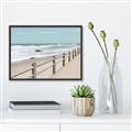 Picture of Beach Fence _GroupedProduct_Rectangle_Landscape_Photography _GroupedProduct_Rectangle_Landscape_Canvas_Framed_