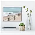 Picture of Beach Fence _GroupedProduct_Rectangle_Landscape_Photography _GroupedProduct_Rectangle_Landscape_Canvas_Framed_