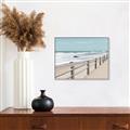 Picture of Beach Fence _GroupedProduct_Rectangle_Landscape_Photography _GroupedProduct_Rectangle_Landscape_Canvas_Framed_