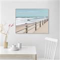Picture of Beach Fence _GroupedProduct_Rectangle_Landscape_Photography _GroupedProduct_Rectangle_Landscape_Canvas_Framed_