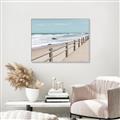 Picture of Beach Fence _GroupedProduct_Rectangle_Landscape_Photography _GroupedProduct_Rectangle_Landscape_Canvas_Framed_