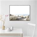 Picture of Sandy Beach I _GroupedProduct_Rectangle_Landscape_Photography _GroupedProduct_Rectangle_Landscape_Canvas_Framed_