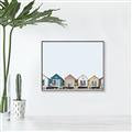 Picture of Beach Huts _GroupedProduct_Rectangle_Landscape_Photography _GroupedProduct_Rectangle_Landscape_Canvas_Framed_