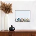 Picture of Beach Huts _GroupedProduct_Rectangle_Landscape_Photography _GroupedProduct_Rectangle_Landscape_Canvas_Framed_