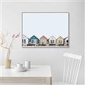 Picture of Beach Huts _GroupedProduct_Rectangle_Landscape_Photography _GroupedProduct_Rectangle_Landscape_Canvas_Framed_