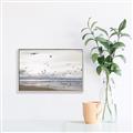 Picture of Beautiful sunset on the beach _GroupedProduct_Rectangle_Landscape_Photography _GroupedProduct_Rectangle_Landscape_Canvas_Framed_