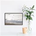 Picture of Beautiful sunset on the beach _GroupedProduct_Rectangle_Landscape_Photography _GroupedProduct_Rectangle_Landscape_Canvas_Framed_