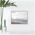 Picture of Beautiful sunset on the beach _GroupedProduct_Rectangle_Landscape_Photography _GroupedProduct_Rectangle_Landscape_Canvas_Framed_