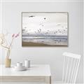 Picture of Beautiful sunset on the beach _GroupedProduct_Rectangle_Landscape_Photography _GroupedProduct_Rectangle_Landscape_Canvas_Framed_