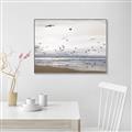 Picture of Beautiful sunset on the beach _GroupedProduct_Rectangle_Landscape_Photography _GroupedProduct_Rectangle_Landscape_Canvas_Framed_
