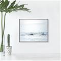 Picture of Seagulls Over the Water _GroupedProduct_Rectangle_Landscape_Photography _GroupedProduct_Rectangle_Landscape_Canvas_Framed_