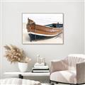 Picture of Boat on the Sand _GroupedProduct_Rectangle_Landscape_Photography _GroupedProduct_Rectangle_Landscape_Canvas_Framed_