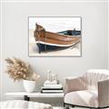 Picture of Boat on the Sand _GroupedProduct_Rectangle_Landscape_Photography _GroupedProduct_Rectangle_Landscape_Canvas_Framed_
