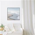 Picture of Muted Waves _GroupedProduct_Square_Photography _GroupedProduct_Square_Canvas_Framed_