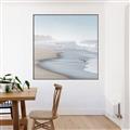 Picture of Muted Waves _GroupedProduct_Square_Photography _GroupedProduct_Square_Canvas_Framed_