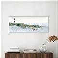 Picture of View of a lighthouse _GroupedProduct_Panel_Landscape_Photography _GroupedProduct_Panel_Landscape_Canvas_Framed_