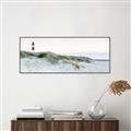 Picture of View of a lighthouse _GroupedProduct_Panel_Landscape_Photography _GroupedProduct_Panel_Landscape_Canvas_Framed_