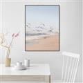 Picture of Beach Birds _GroupedProduct_Rectangle_Portrait_Photography _GroupedProduct_Rectangle_Portrait_Canvas_Framed_