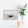 Picture of Beach Boat _GroupedProduct_Rectangle_Landscape_Photography _GroupedProduct_Rectangle_Landscape_Canvas_Framed_