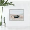 Picture of Beach Boat _GroupedProduct_Rectangle_Landscape_Photography _GroupedProduct_Rectangle_Landscape_Canvas_Framed_