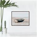 Picture of Beach Boat _GroupedProduct_Rectangle_Landscape_Photography _GroupedProduct_Rectangle_Landscape_Canvas_Framed_