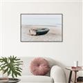 Picture of Beach Boat _GroupedProduct_Rectangle_Landscape_Photography _GroupedProduct_Rectangle_Landscape_Canvas_Framed_