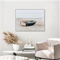 Picture of Beach Boat _GroupedProduct_Rectangle_Landscape_Photography _GroupedProduct_Rectangle_Landscape_Canvas_Framed_
