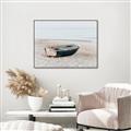 Picture of Beach Boat _GroupedProduct_Rectangle_Landscape_Photography _GroupedProduct_Rectangle_Landscape_Canvas_Framed_
