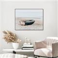 Picture of Beach Boat _GroupedProduct_Rectangle_Landscape_Photography _GroupedProduct_Rectangle_Landscape_Canvas_Framed_