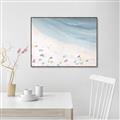 Picture of Beach Umbrellas Ariel  _GroupedProduct_Rectangle_Landscape_Photography _GroupedProduct_Rectangle_Landscape_Canvas_Framed_