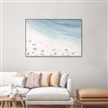 Picture of Beach Umbrellas Ariel  _GroupedProduct_Rectangle_Landscape_Photography _GroupedProduct_Rectangle_Landscape_Canvas_Framed_