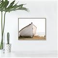 Picture of Neutral Boat _GroupedProduct_Rectangle_Landscape_Photography _GroupedProduct_Rectangle_Landscape_Canvas_Framed_