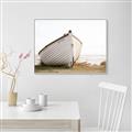 Picture of Neutral Boat _GroupedProduct_Rectangle_Landscape_Photography _GroupedProduct_Rectangle_Landscape_Canvas_Framed_