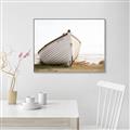 Picture of Neutral Boat _GroupedProduct_Rectangle_Landscape_Photography _GroupedProduct_Rectangle_Landscape_Canvas_Framed_