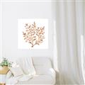 Picture of Orange Coral  _GroupedProduct_Square_Unframed_Print_Only_