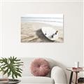 Picture of Surfboard on the Sand _GroupedProduct_Rectangle_Landscape_Photography _GroupedProduct_Rectangle_Landscape_Unframed_Print_Only_