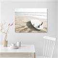 Picture of Surfboard on the Sand _GroupedProduct_Rectangle_Landscape_Photography _GroupedProduct_Rectangle_Landscape_Unframed_Print_Only_