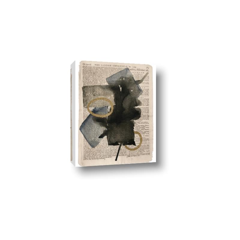 Picture of Abstract Chronicle II _GroupedProduct_Rectangle_Portrait_Canvas_