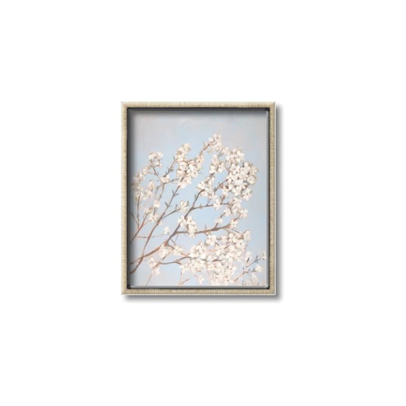 Picture of Cotton flowers _GroupedProduct_Rectangle_Portrait_Canvas_Framed_