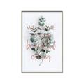 Picture of Welcome _GroupedProduct_Rectangle_Portrait_Canvas_Framed_