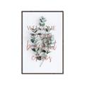 Picture of Welcome _GroupedProduct_Rectangle_Portrait_Canvas_Framed_
